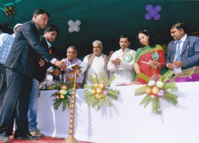 DIRECTOR INAUGURATING INTER SCHOOLS COMPETITION
